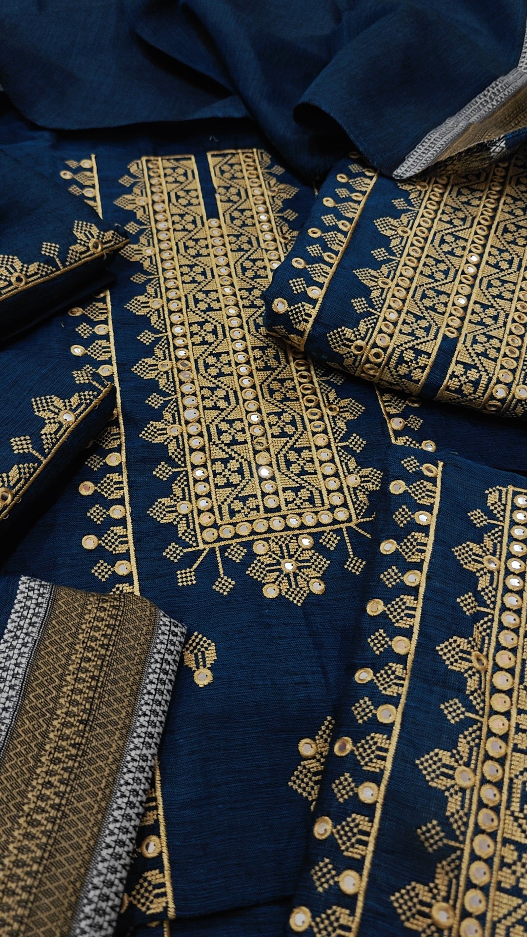 SHMERY KHADDAR NEW LAUNCH VIRAL DRESS IN ZINC COLOUR