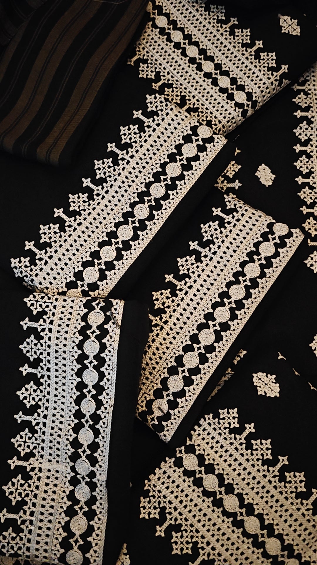 Black Shemry Khaddar Dress