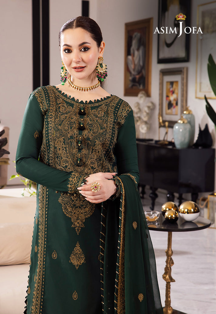 ASIM JOFA GREEN COLOUR HANIA AMIR DRESS MOST VIRAL AND DEMANDING